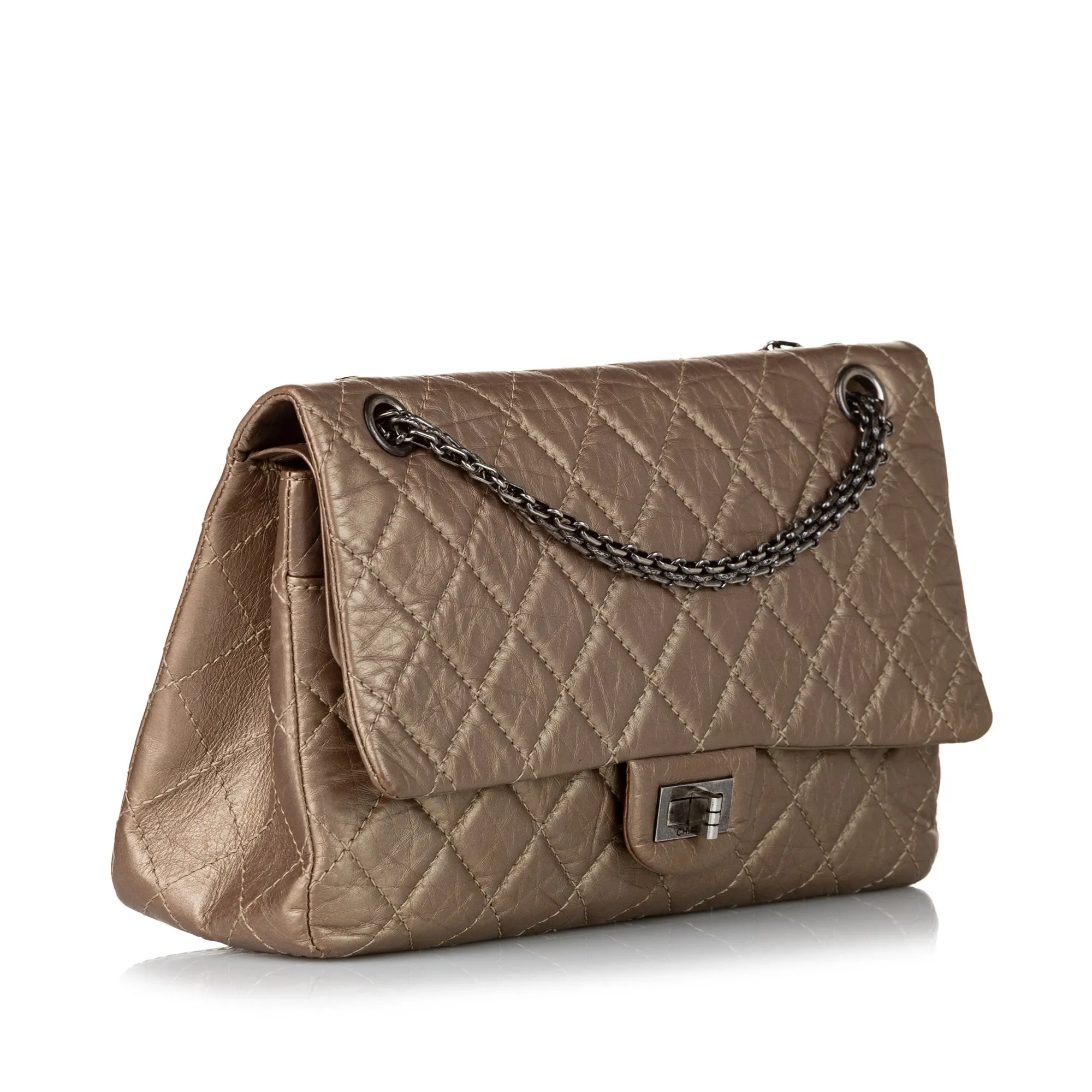 Reissue 228 Lambskin Double Flap Bag