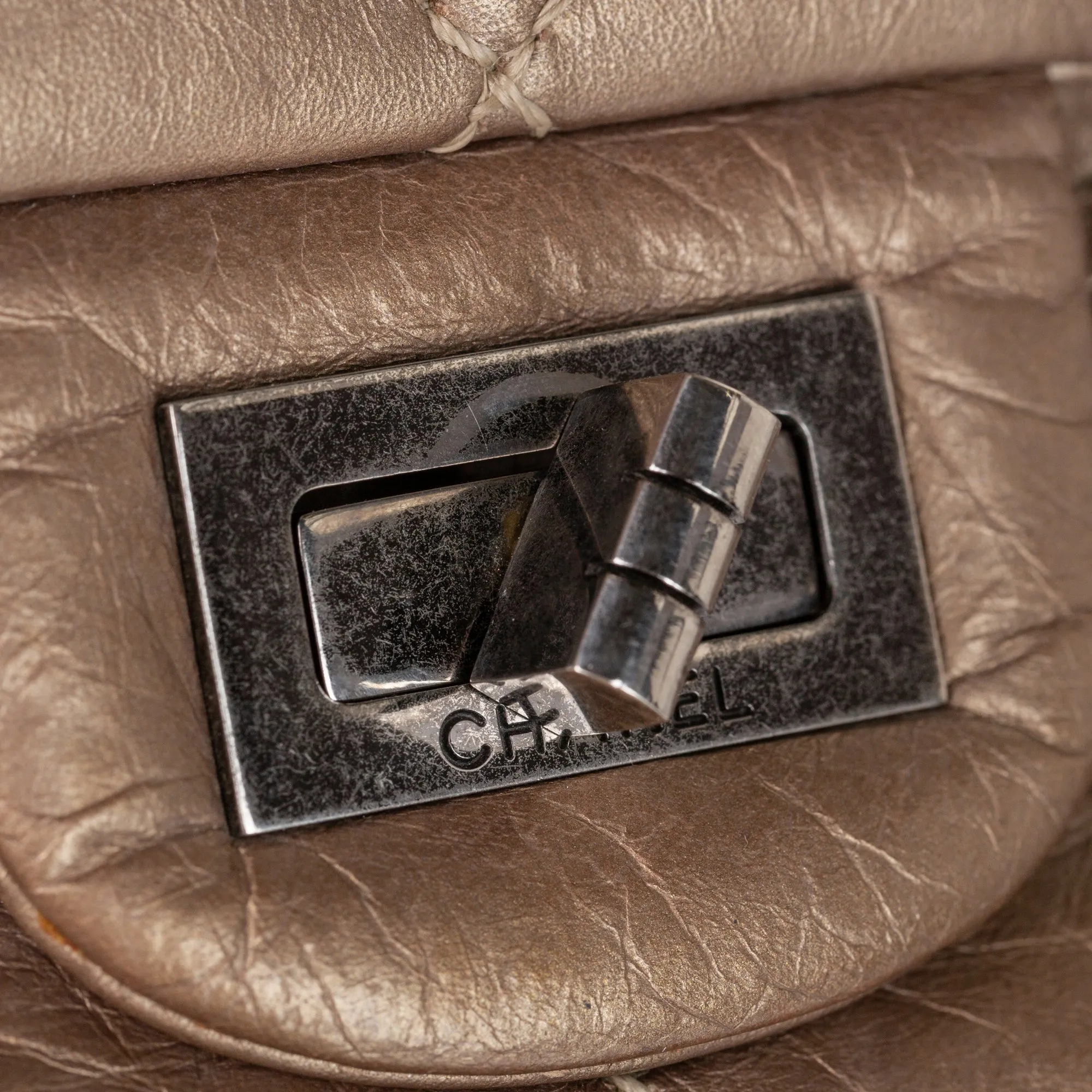 Reissue 228 Lambskin Double Flap Bag