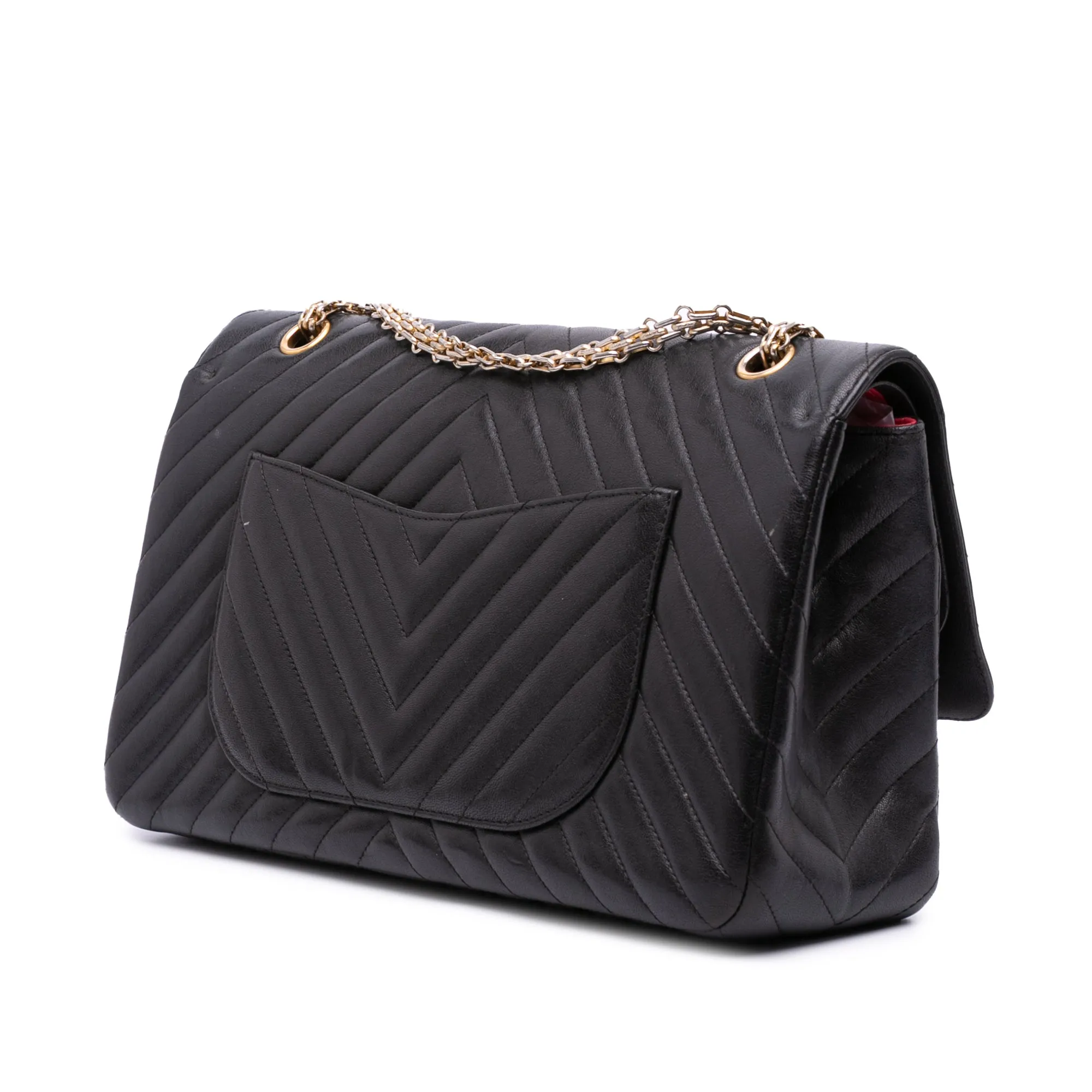 Reissue 2.55 Chevron Sheepskin Double Flap 227