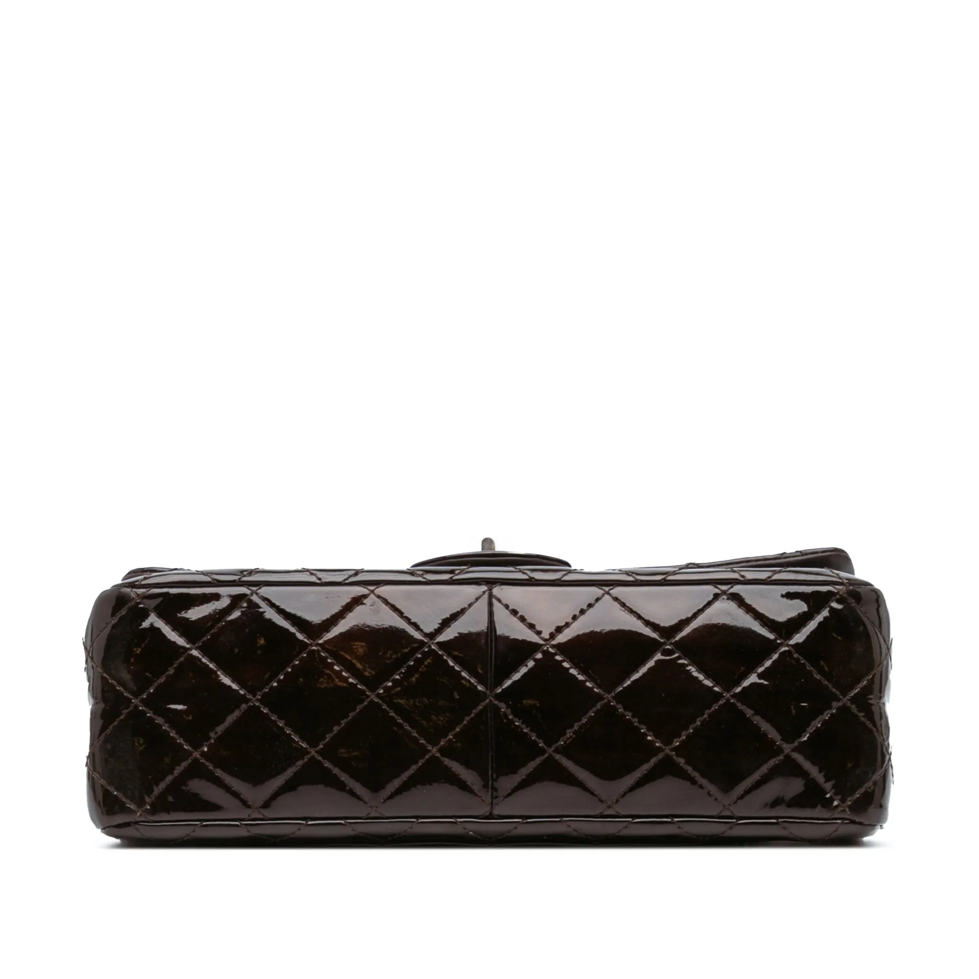 Reissue 2.55 Quilted Patent Double Flap 227