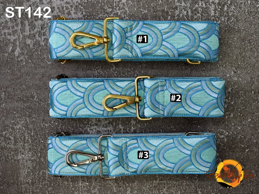 Replacement Guitar Strap Crossbody Strap for Purses Sling Bag Embroidered Adjustable Handbag Boho Strap Embroidery Camera Strap Gift for Her