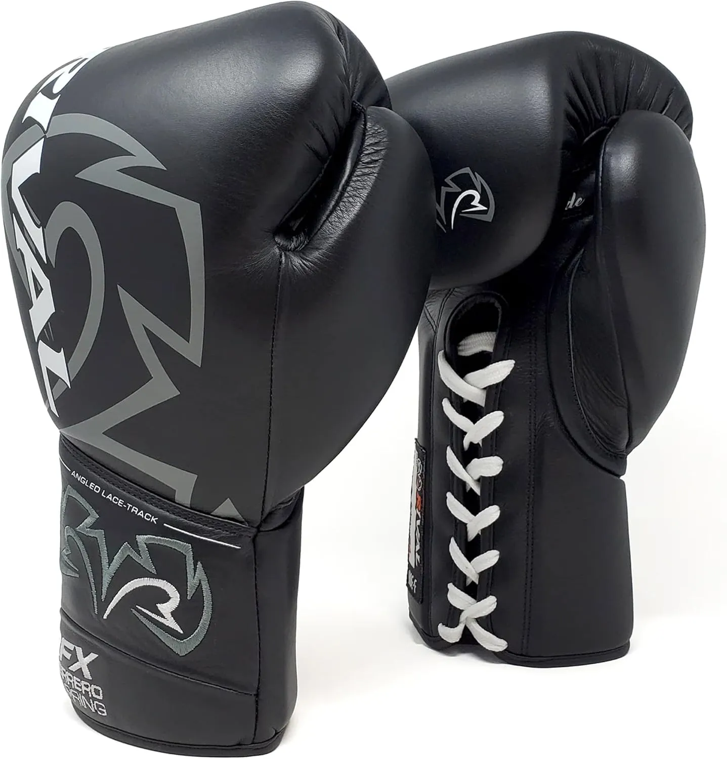 RIVAL Boxing RFX-Guerrero SF-H Lace-Up Sparring Gloves, Quilted Horsehair Padding, Laminated with a Low-Density Foam