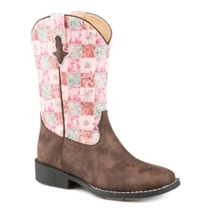 ROPER KIDS FLORAL SHINE BOOTS