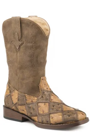 Roper Youth Patchwork Boots