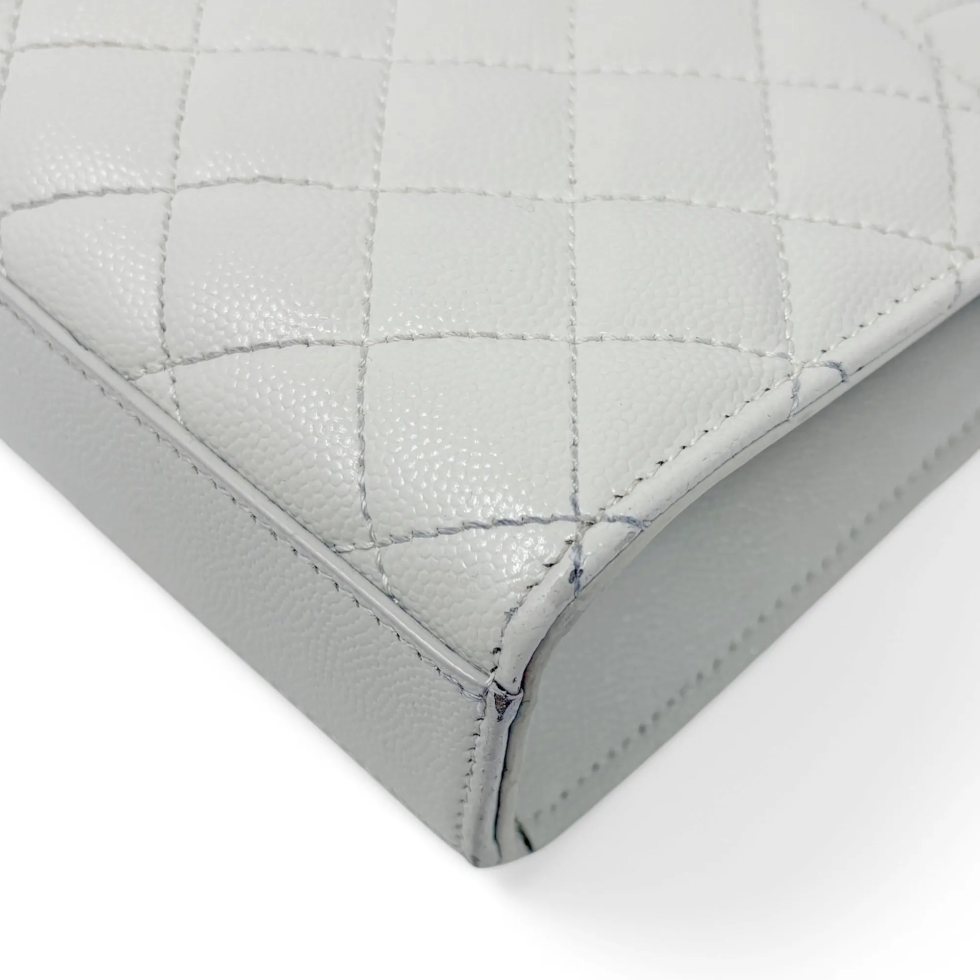 Saint Laurent Blanc Vintage Small Envelope Bag