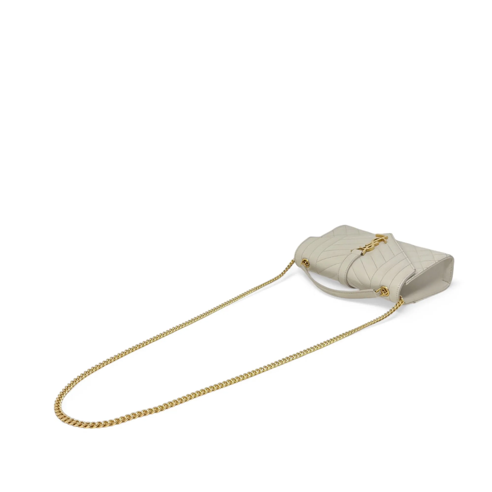 Saint Laurent Blanc Vintage Small Envelope Bag