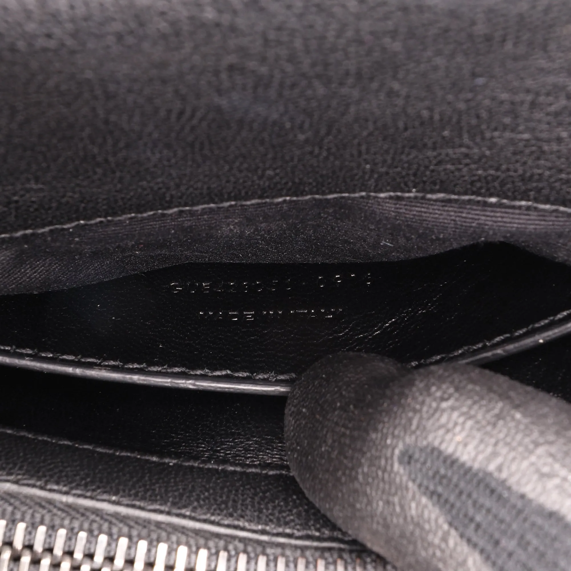 Saint Laurent Medium Chevron Studded Sheepskin Monogram College Satchel