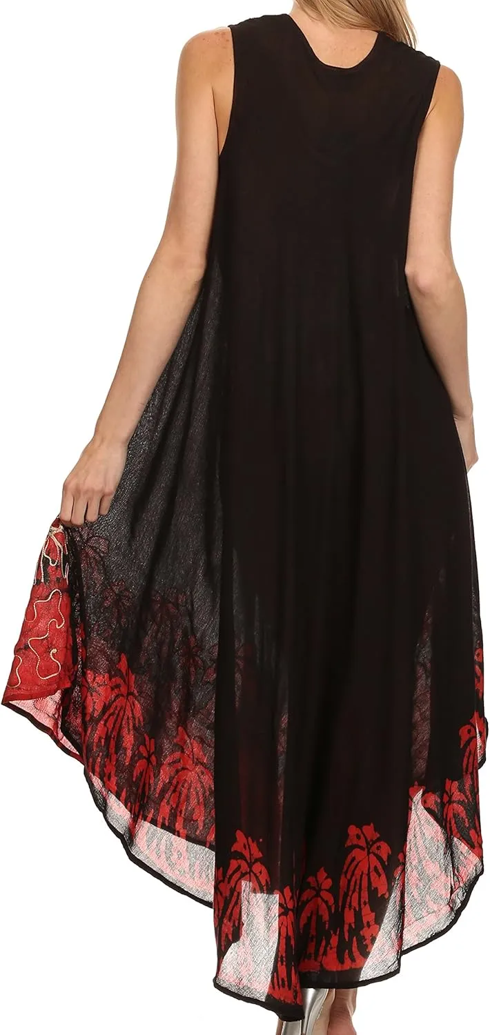 Sakkas Sundari Caftan Tank Dress/Cover Up