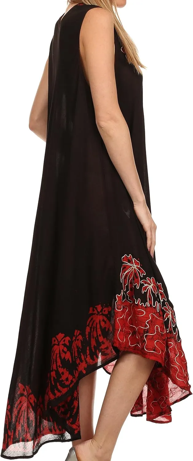 Sakkas Sundari Caftan Tank Dress/Cover Up