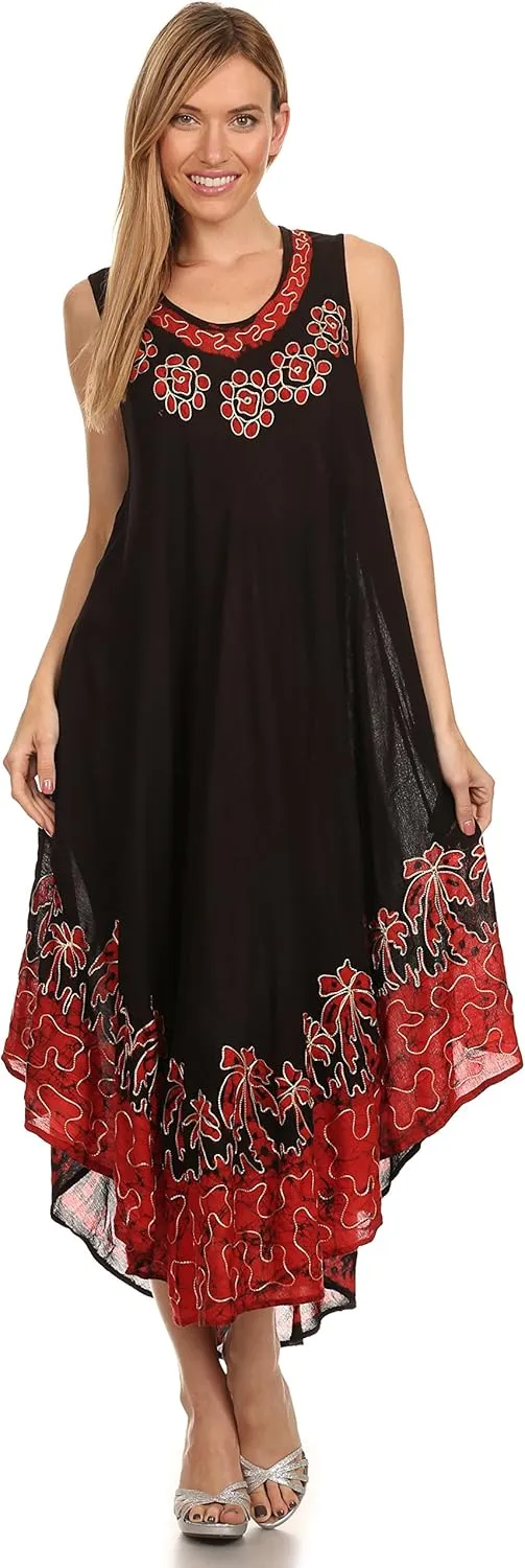 Sakkas Sundari Caftan Tank Dress/Cover Up