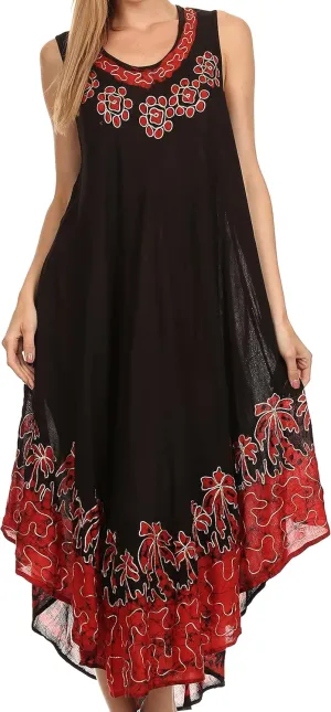 Sakkas Sundari Caftan Tank Dress/Cover Up