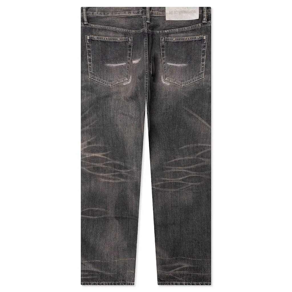 Savage Denim DP Basic Pants - Black