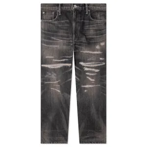 Savage Denim DP Basic Pants - Black