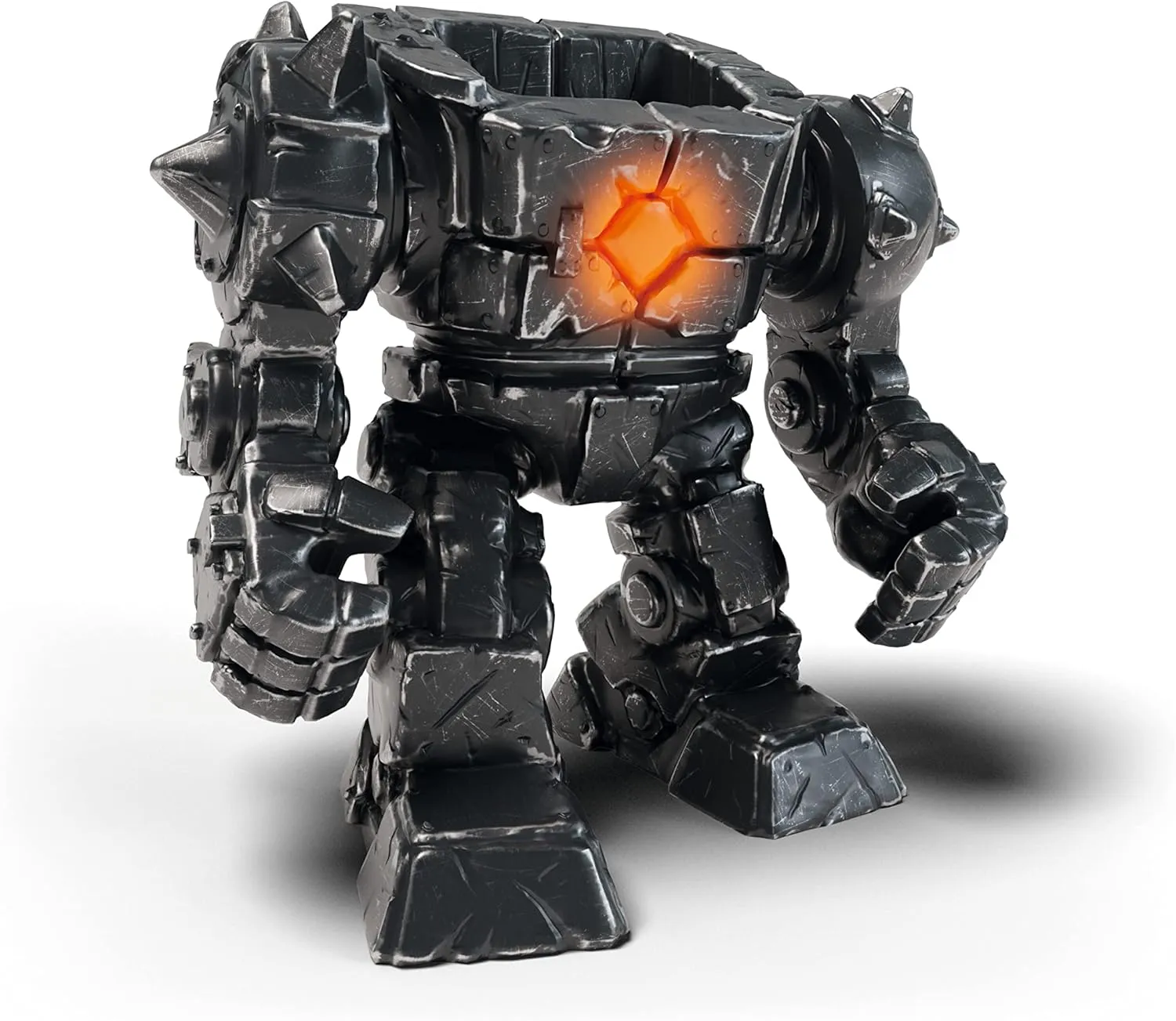 Schleich 7-Piece Eldrador Action Figure Set with Lava Mini Robot, Mini Creature, Weapon & 4 Surprise Toys Mini Creatures (77492)
