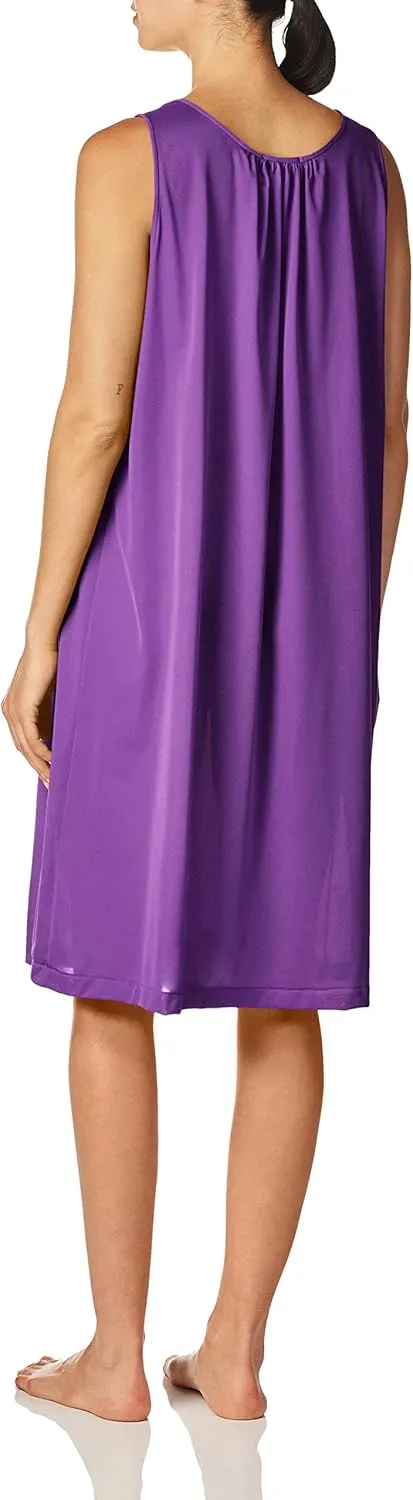 Shadowline Women's Plus-Size Petals 40 Inch Sleeveless Waltz Gown