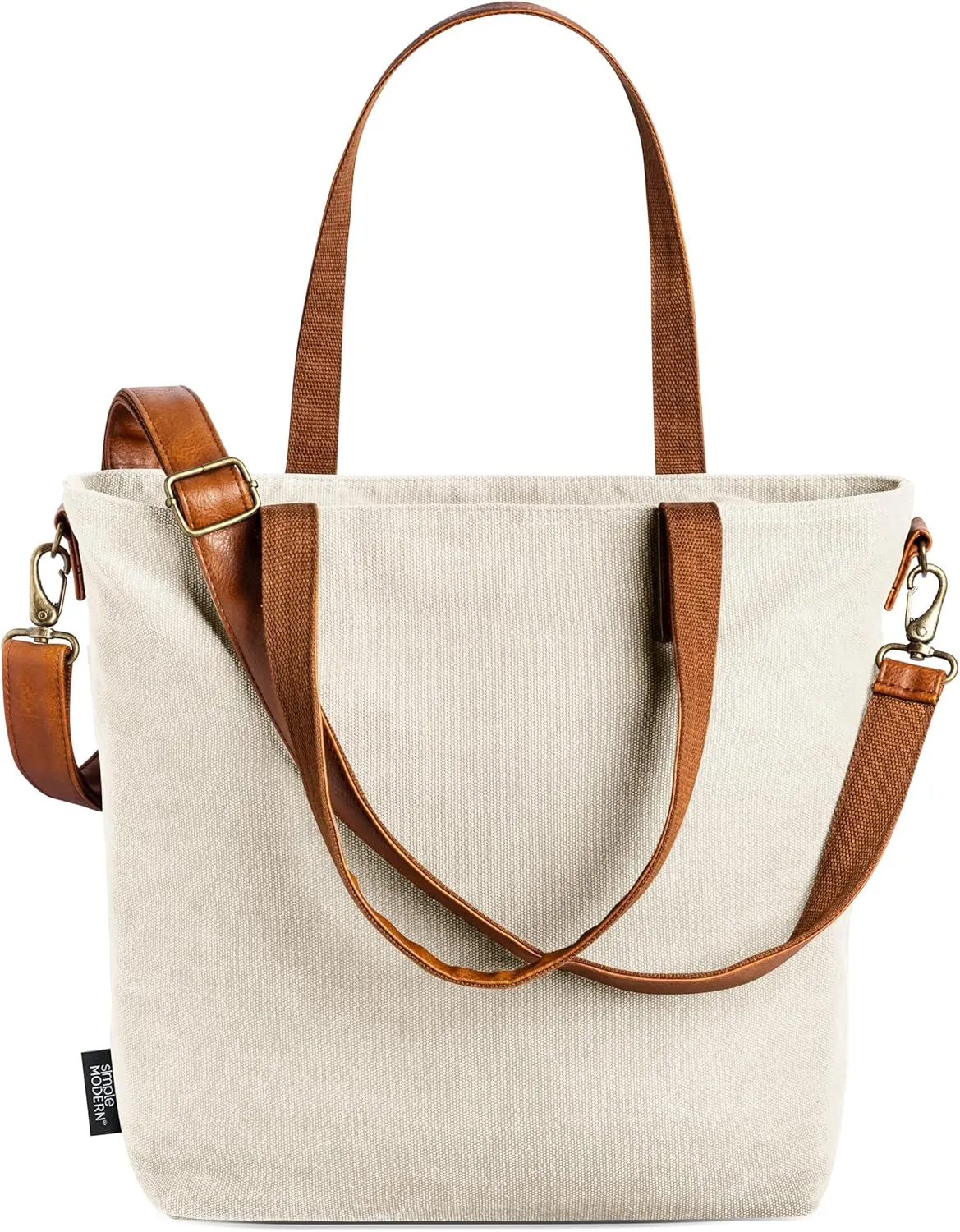 Simple Modern Canvas Tote Bag for Women