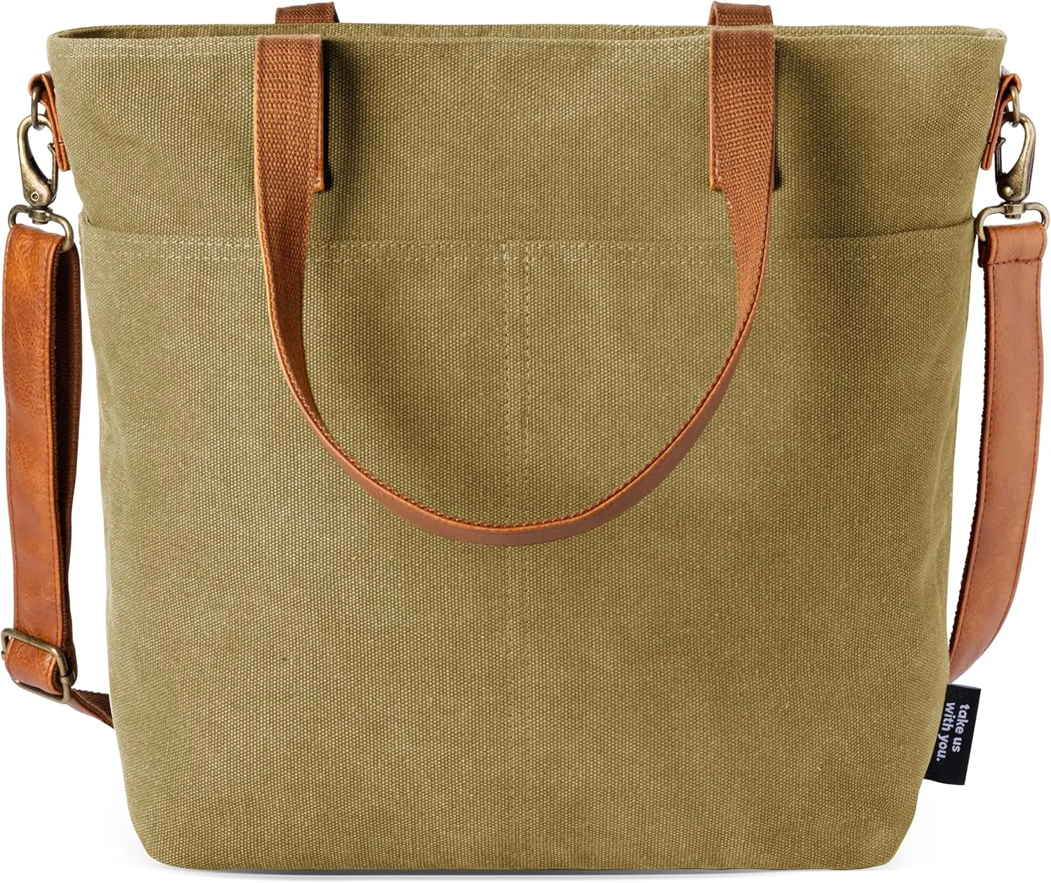 Simple Modern Canvas Tote Bag for Women