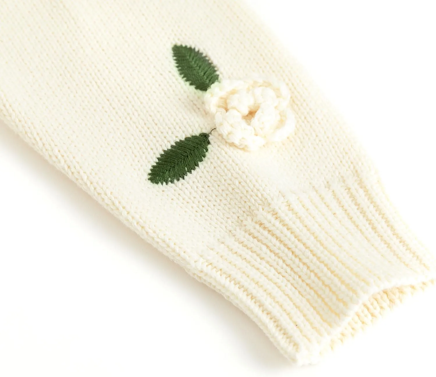 Simplee kids Baby Pullover Sweater Valentines Outfit Love Embroidery Knit Sweaters Coat for Autumn Fall and Winter