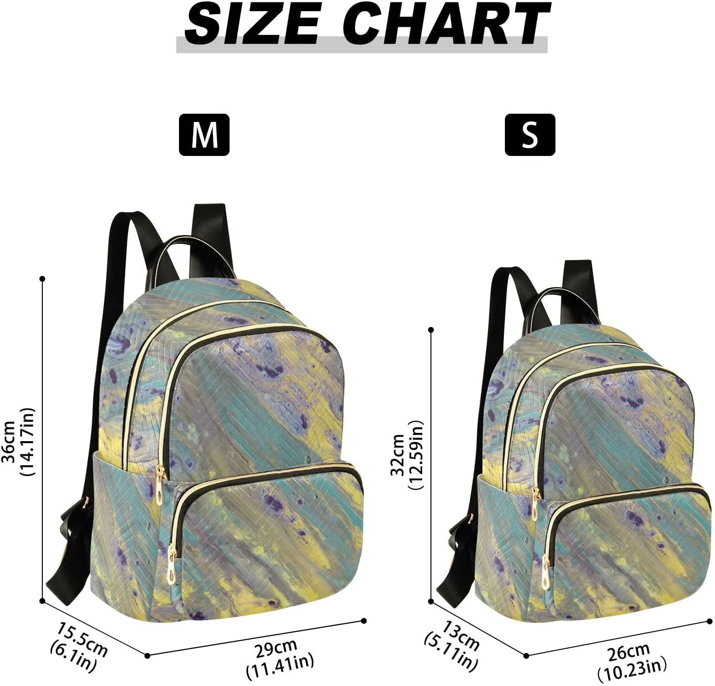 Small Backpack for Women Quilted Backpack Fashion Shoulder Bag Casual Daypack with Leather Carrying Handle(Pattren 3)