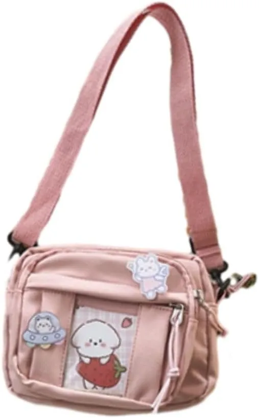 Small Backpack Purse for Women Cute Mini Backpack Purse Aesthetic Backpack Mini Bookbag Purse (pink)