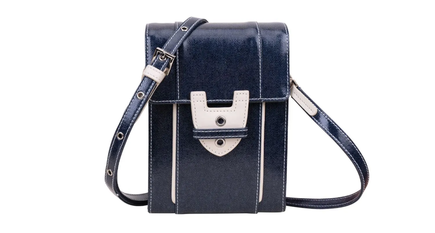 Small Denim Crossbody Bag
