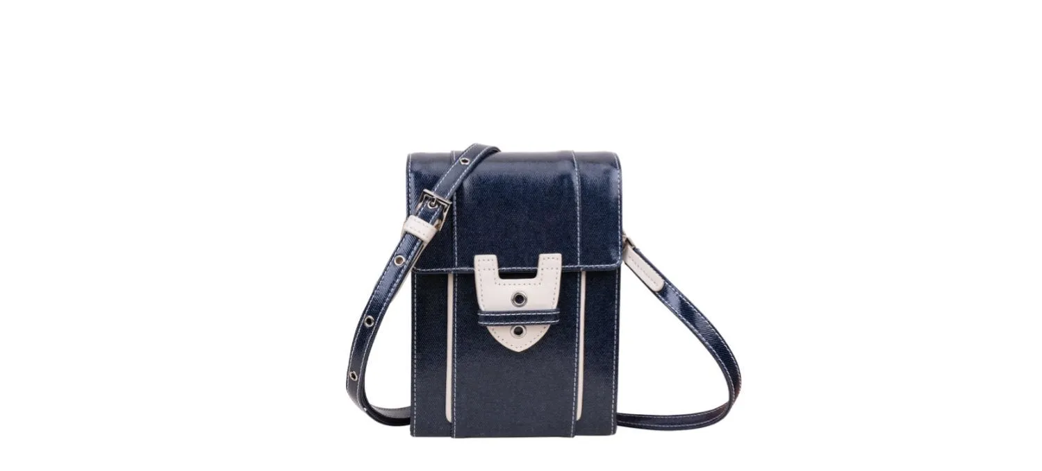 Small Denim Crossbody Bag