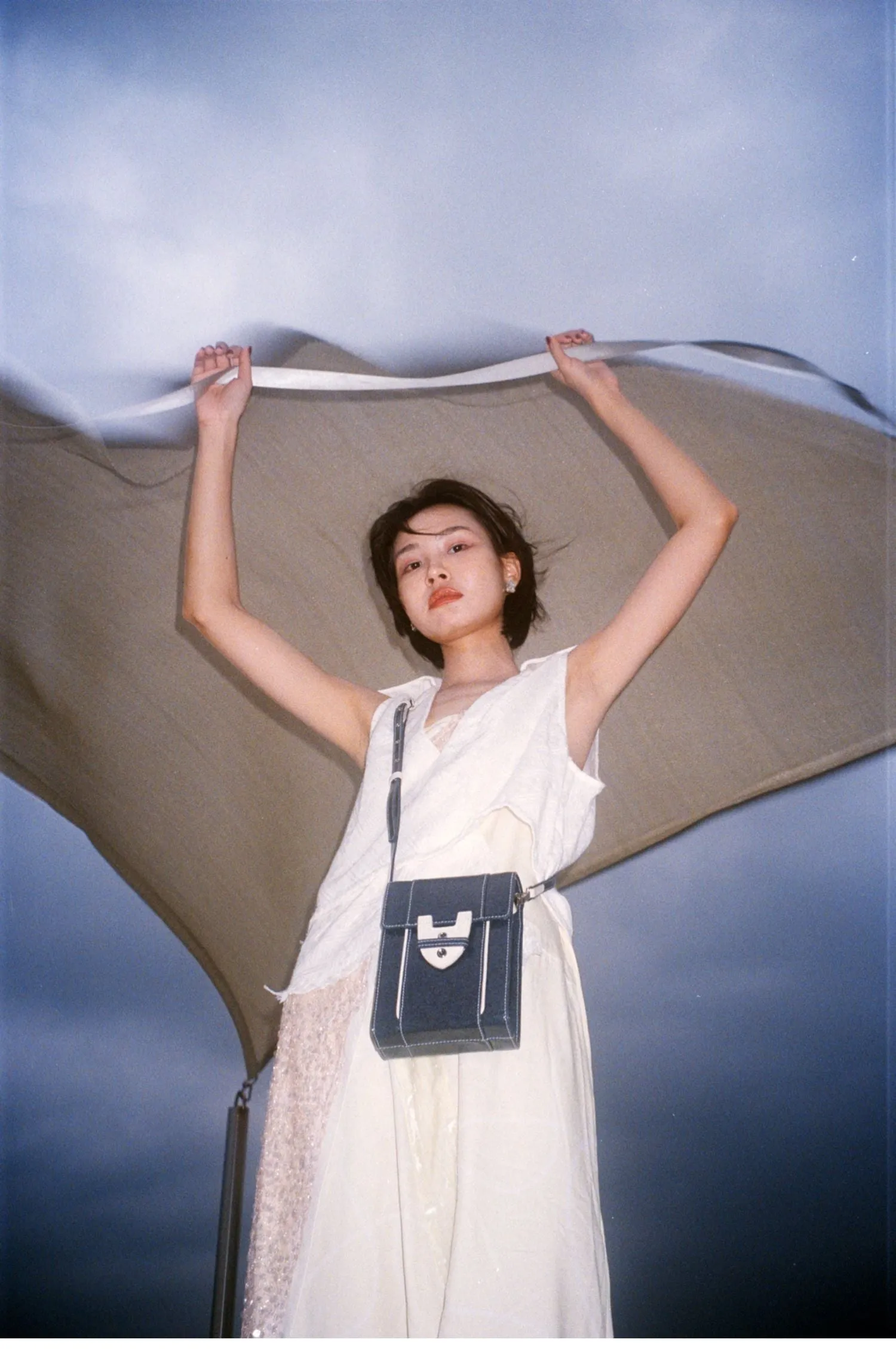 Small Denim Crossbody Bag