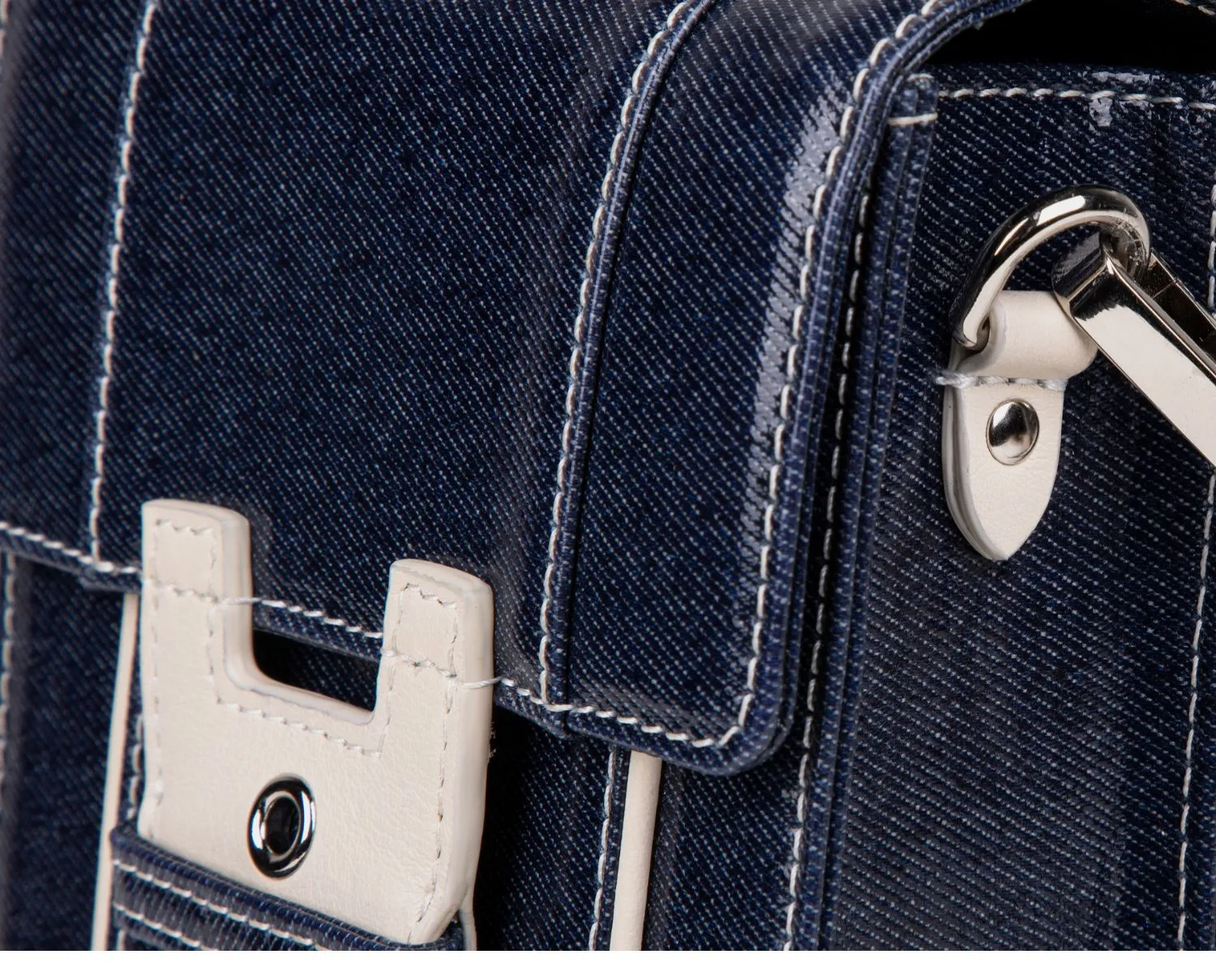 Small Denim Crossbody Bag