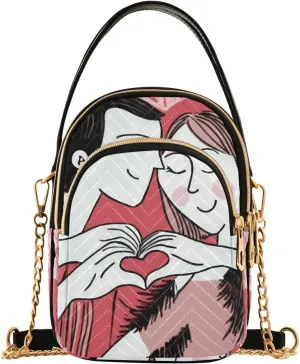Small Handbag Crossbody Bag for Women Quilted Bags Shoulder Purse Phone Wallet Chain Bag