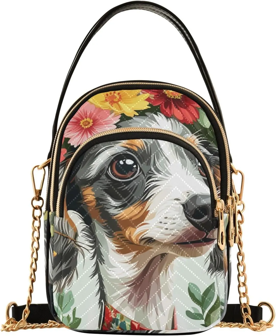 Small Handbag Crossbody Bag for Women Quilted Bags Shoulder Purse Phone Wallet Chain Bag