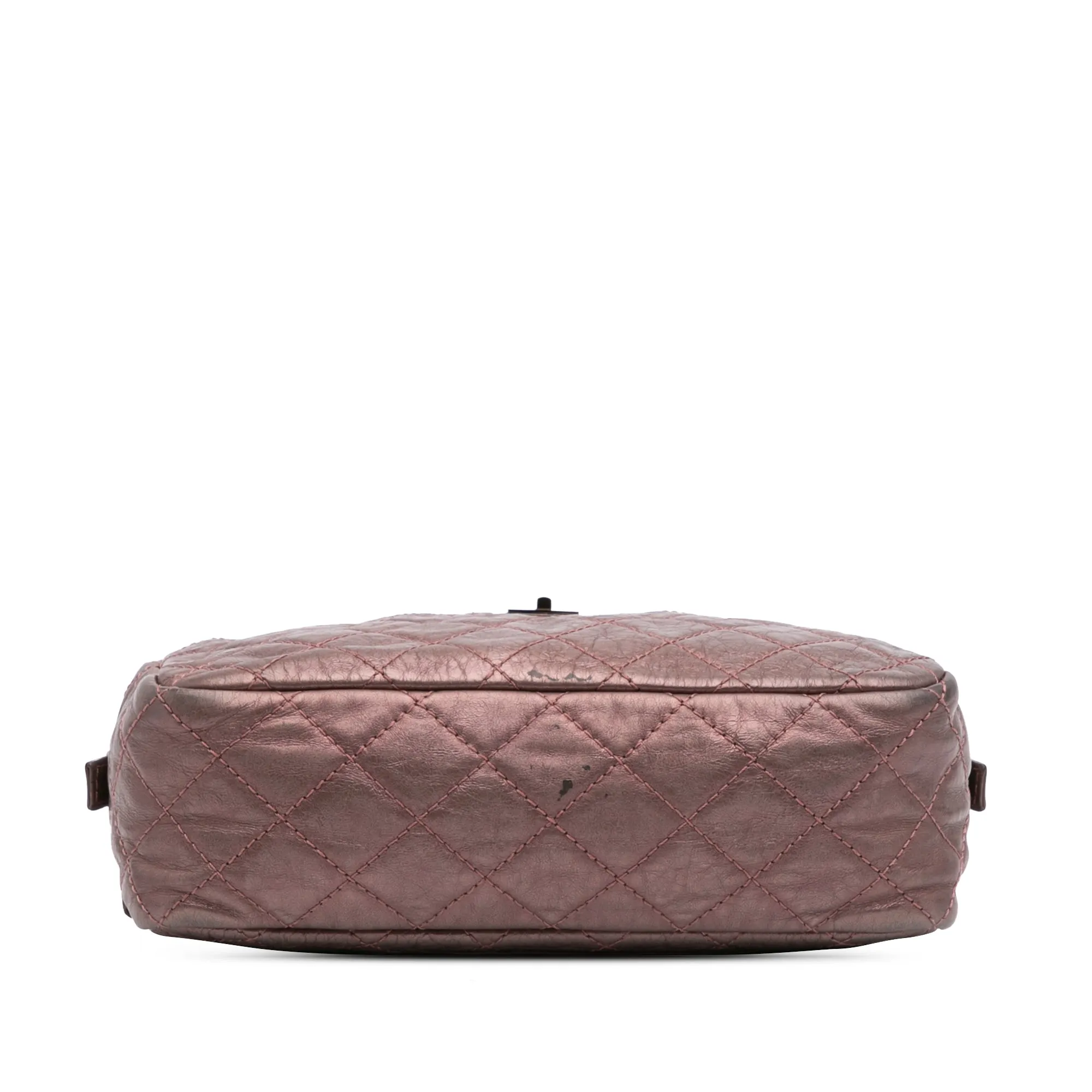 Small Reissue 2.55 Quilted Aged Calfskin Camera Bag
