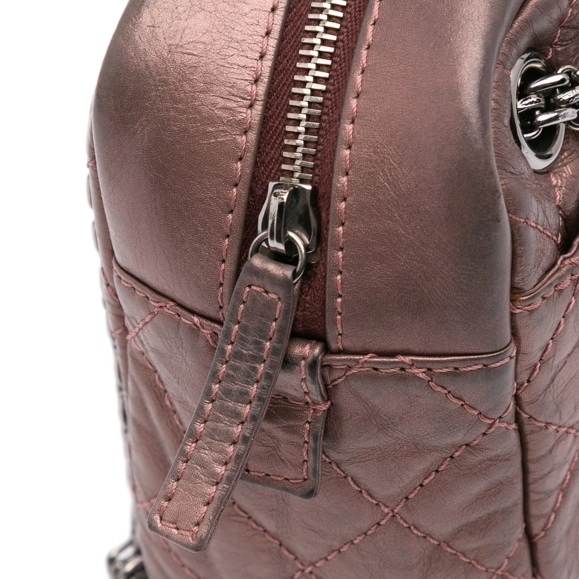 Small Reissue 2.55 Quilted Aged Calfskin Camera Bag