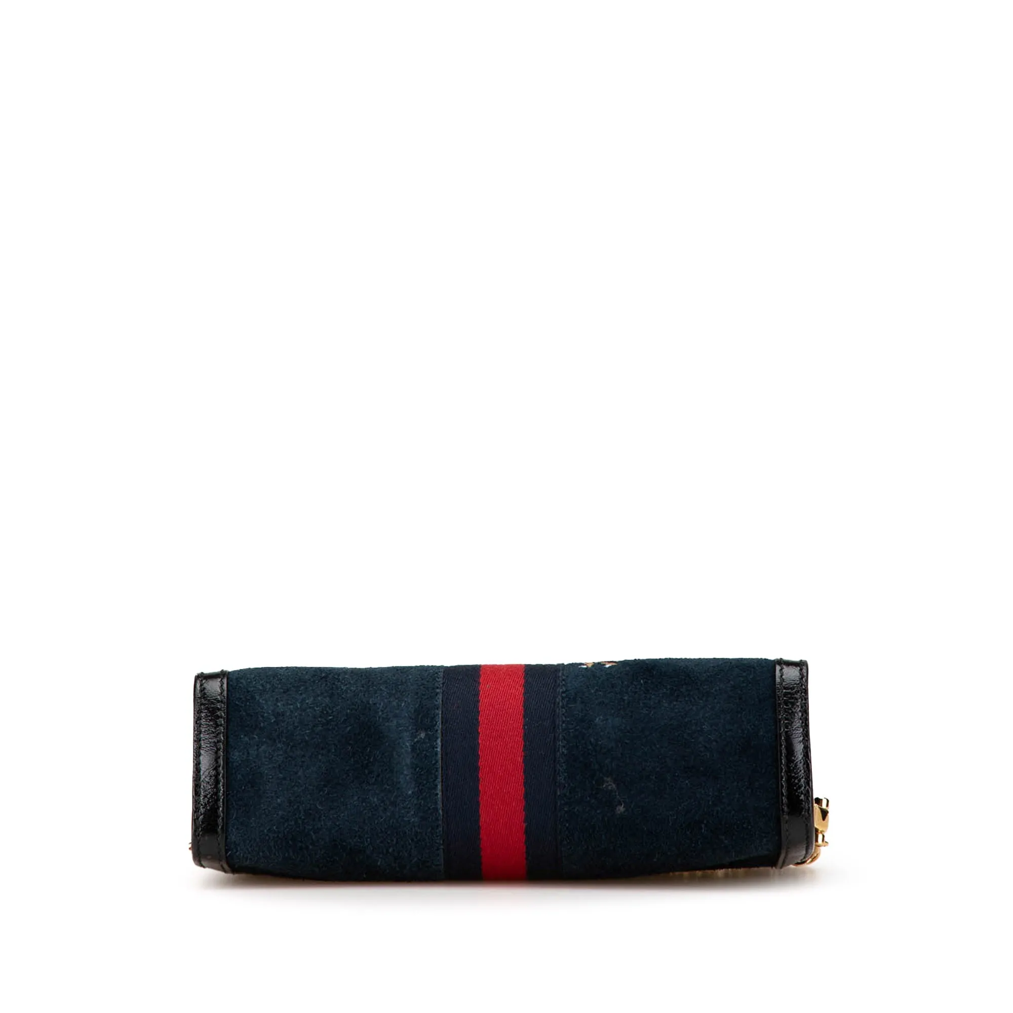 Small Suede Dragon Ophidia Shoulder Bag