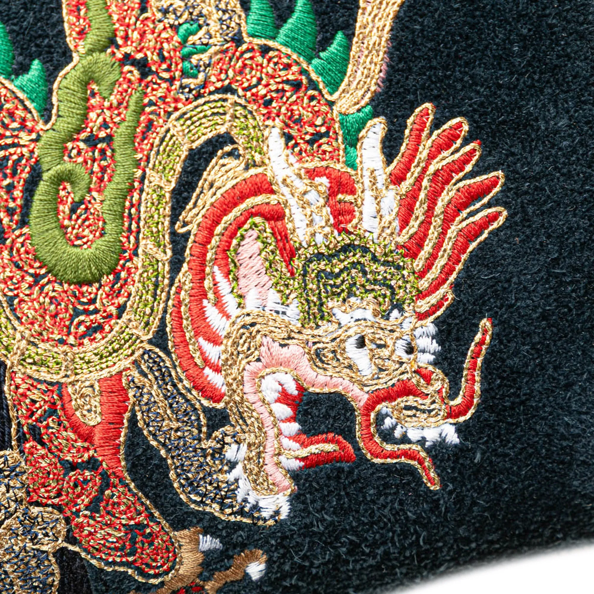 Small Suede Dragon Ophidia Shoulder Bag