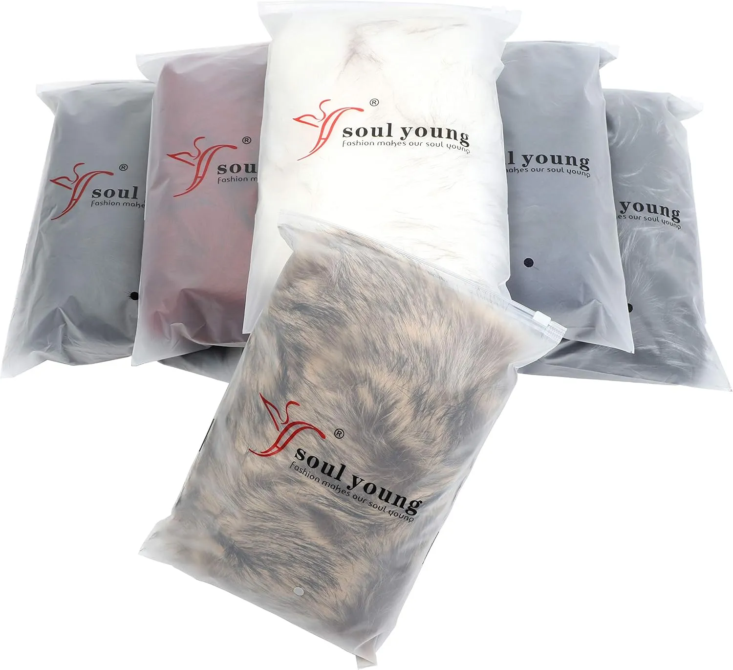 Soul Young Faux Fur Collar Women's Neck Warmer Scarf Wrap