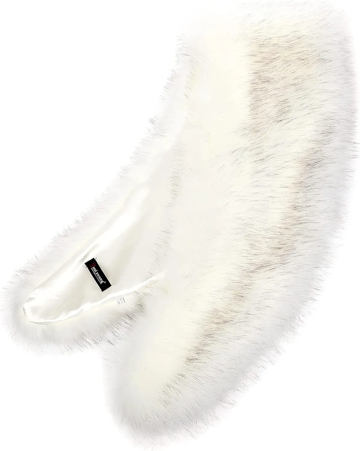 Soul Young Faux Fur Collar Women's Neck Warmer Scarf Wrap