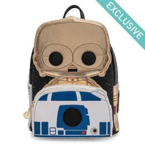 Star Wars Mini Backpack C-3PO / R2D2 Funko Pop! Loungefly