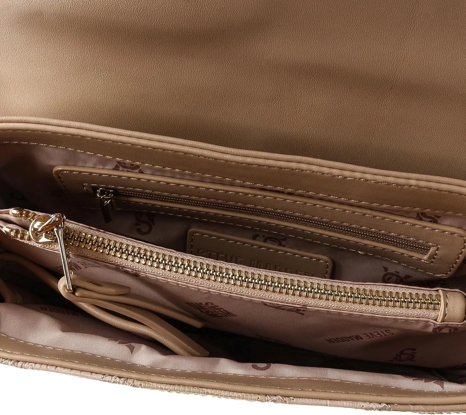 Steve Madden Mojo Patchwork Tope Handle Crossbody