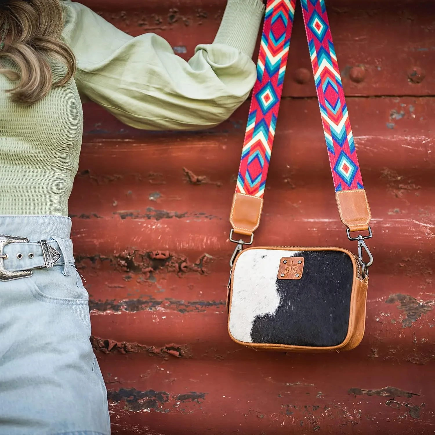STS Ranchwear Basic Bliss Cowhide Lucy Crossbody