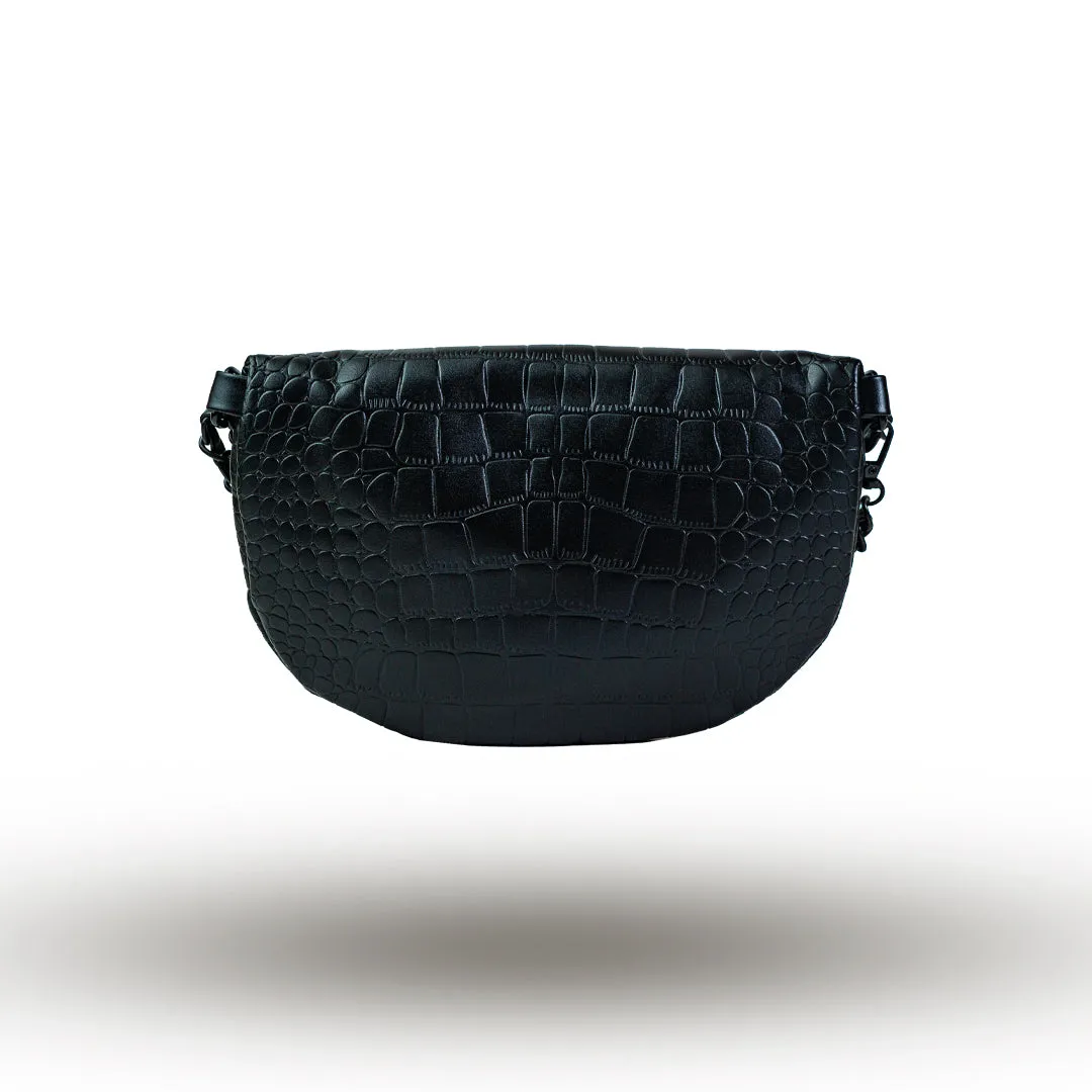 Studded Black Cross Body