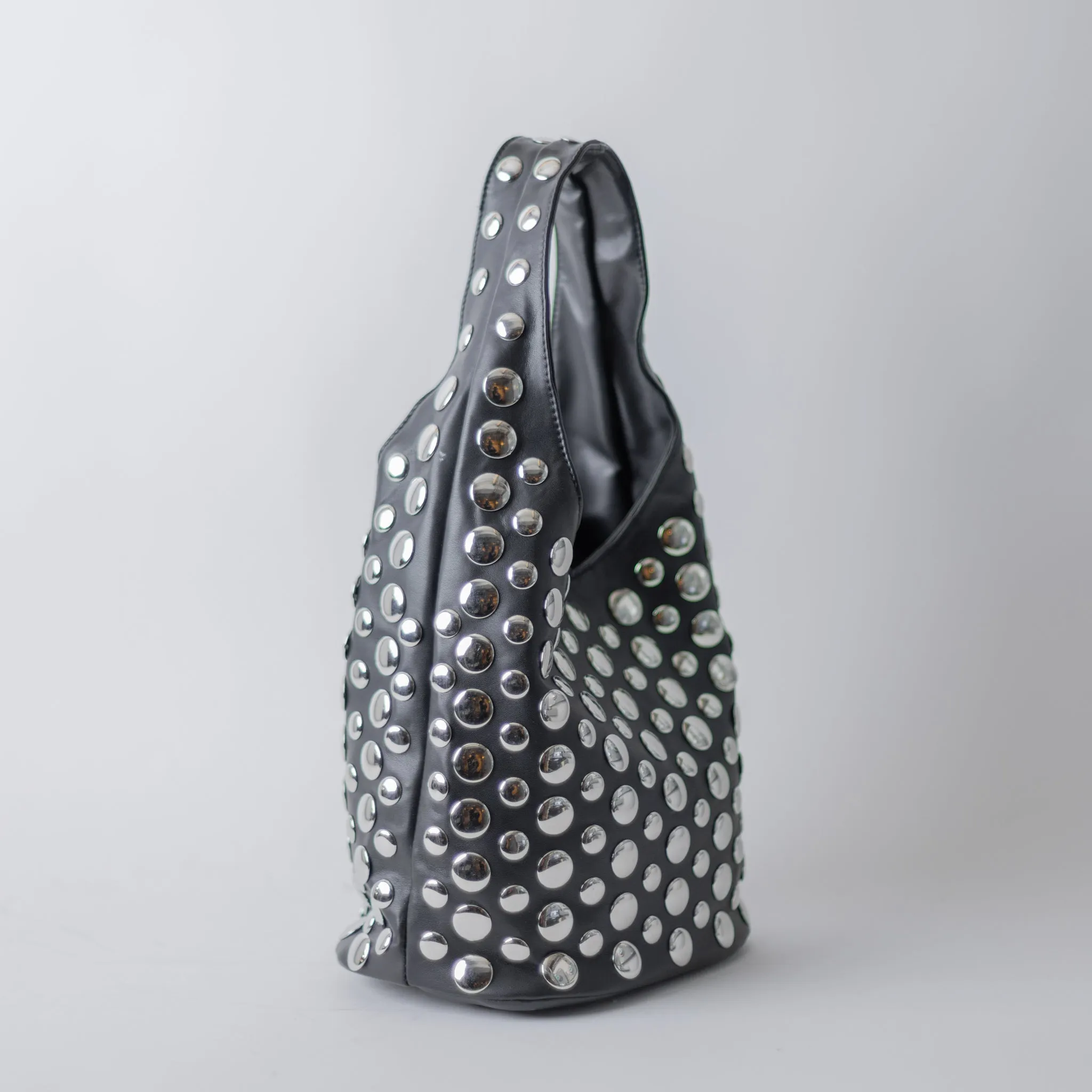 STUDDED HOBO