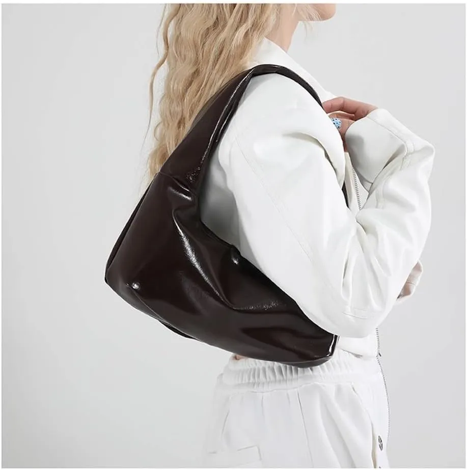 Studded Leather Shoulder Purses for Women Punk Rock 2000s Y2k Bow Purse Handbags Trendy Purse 2025