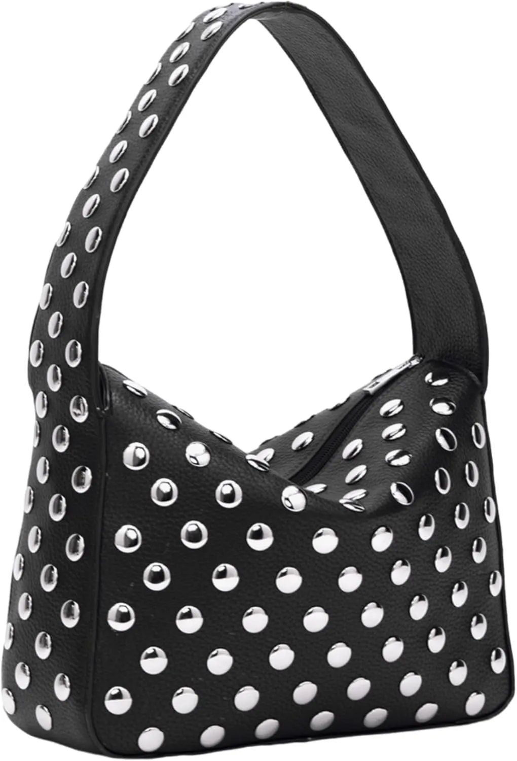 Studded Purses Y2k Shoulder Bag 90s Punk Women Small Shouder Purse Vegan Leather Designer Handbags Streetwear 2000s
