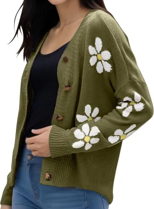 Sweatshirt for Women Long Sleeve V Neck Straight Tube Sweater Cardigan Quarter Zip Pullover Women Womens Sweaters