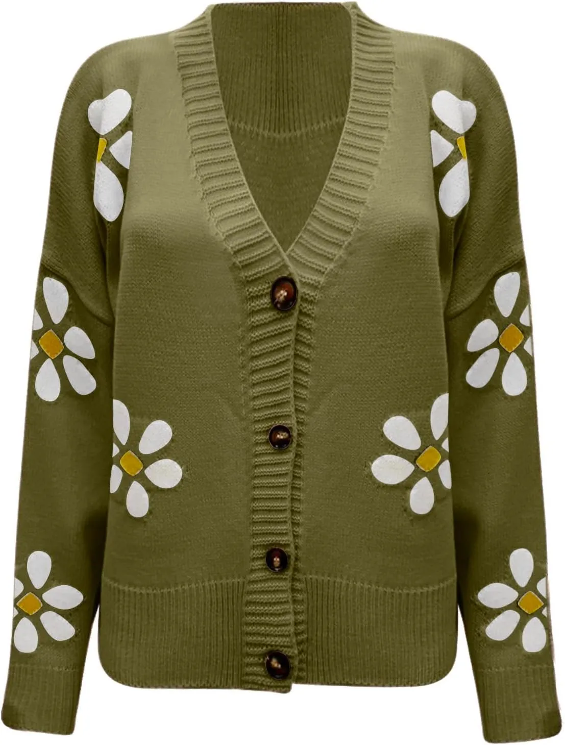 Sweatshirt for Women Long Sleeve V Neck Straight Tube Sweater Cardigan Quarter Zip Pullover Women Womens Sweaters