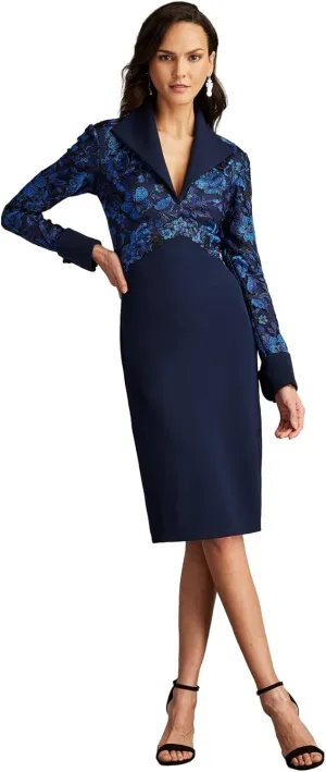 Tadashi Shoji Auger French Cuff Dress