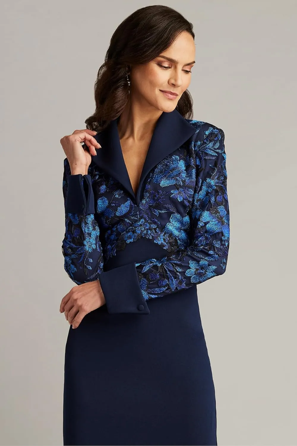 Tadashi Shoji Auger French Cuff Dress