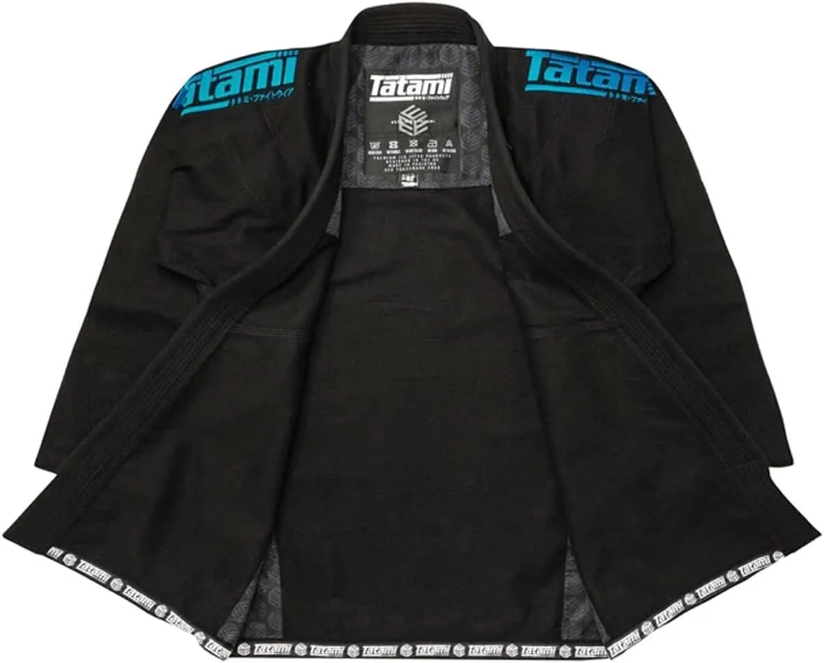 Tatami Fightwear Estilo Black Label BJJ Gi - Black/Black
