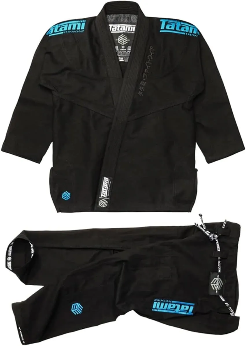 Tatami Fightwear Estilo Black Label BJJ Gi - Black/Black