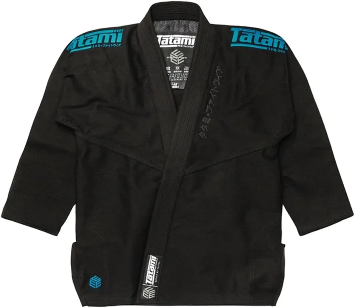 Tatami Fightwear Estilo Black Label BJJ Gi - Black/Black